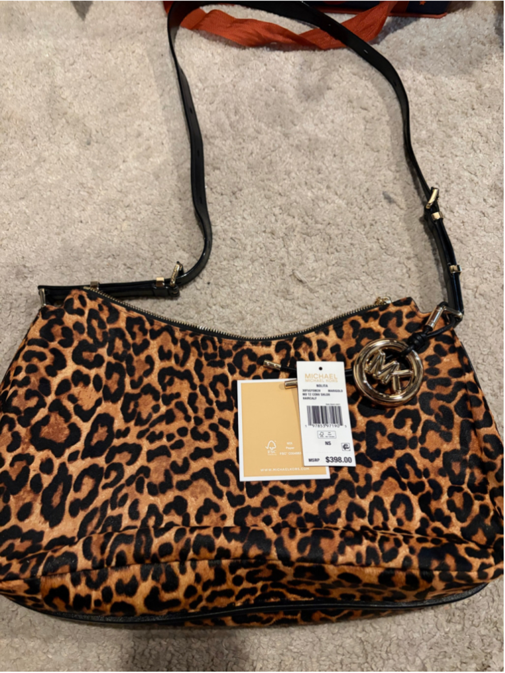 Michael Kors Medium Nolita in Leopard